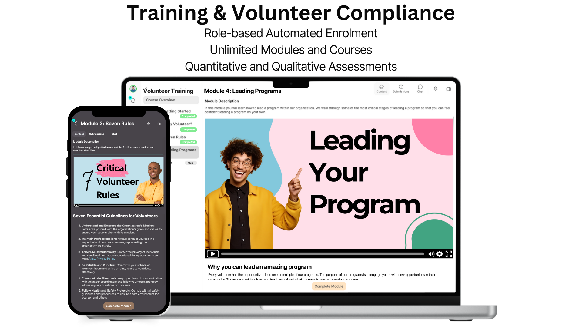 Engage Spaces Training & Volunteer Compliance