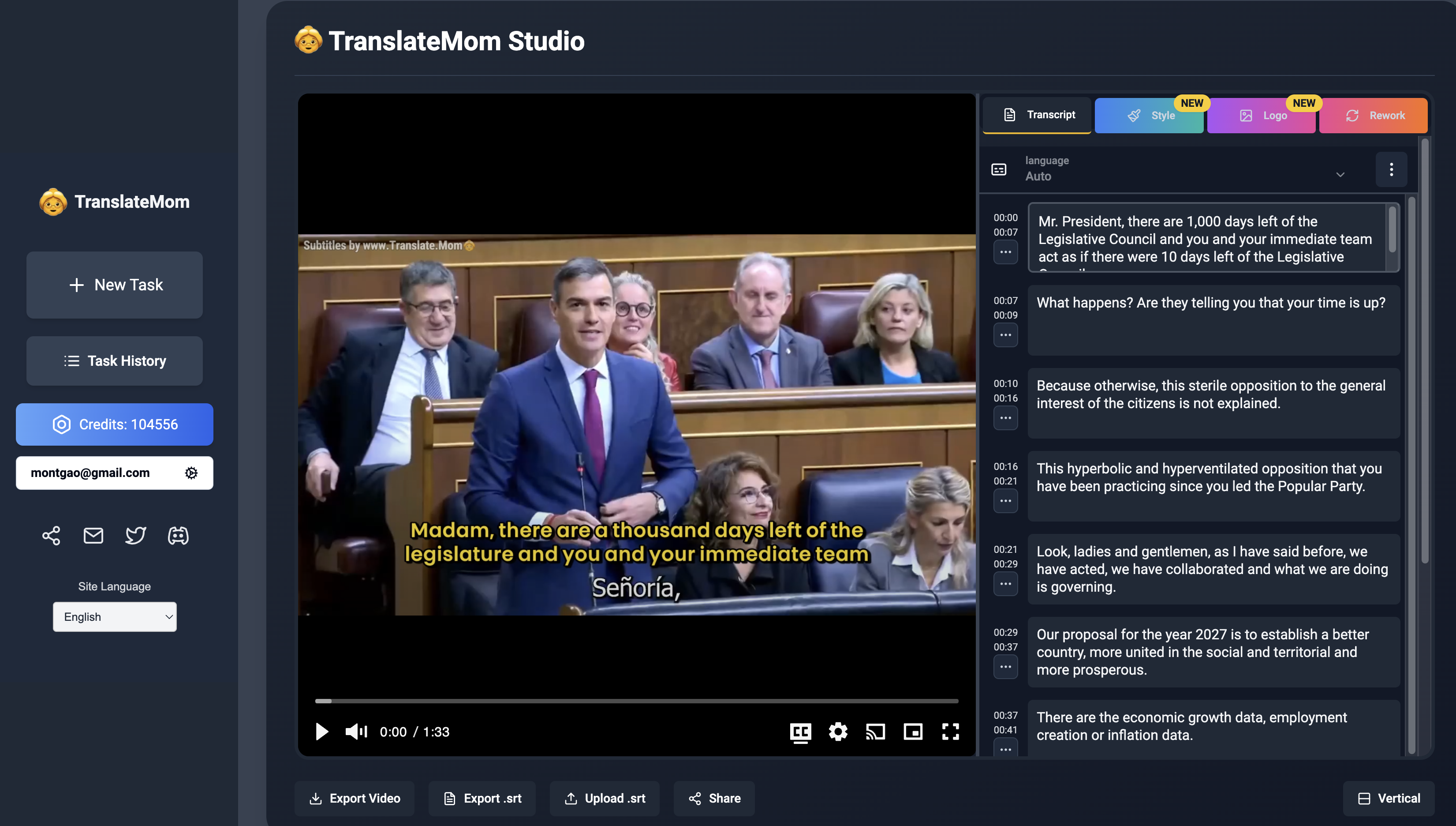 TranslateMom Edit
