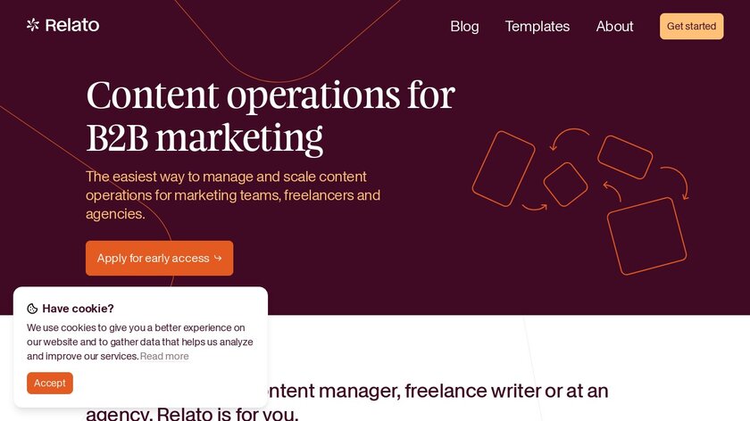 Relato Landing Page