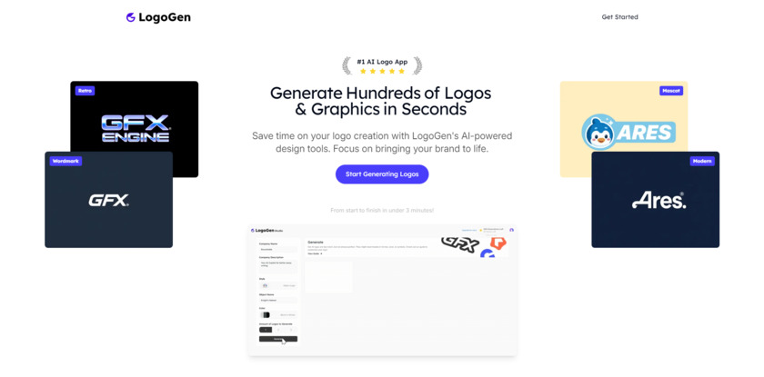 LogoGen Home Page