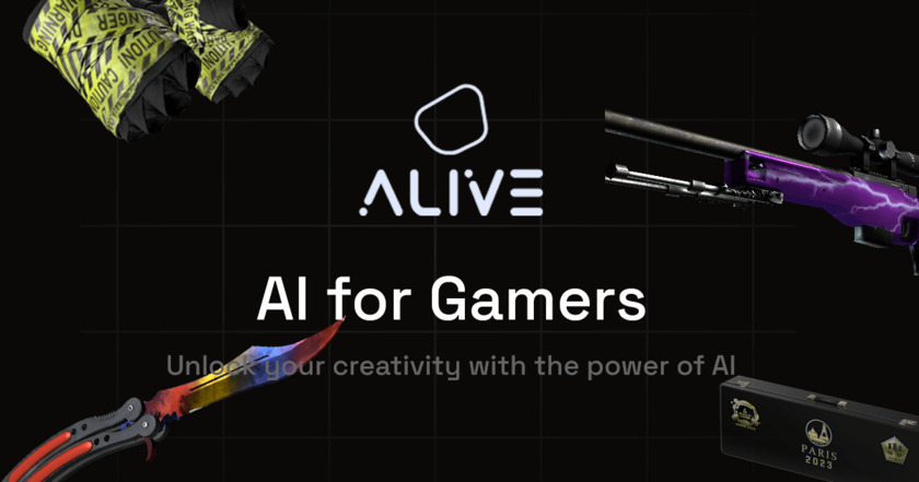 AliveGames.io Landing Page