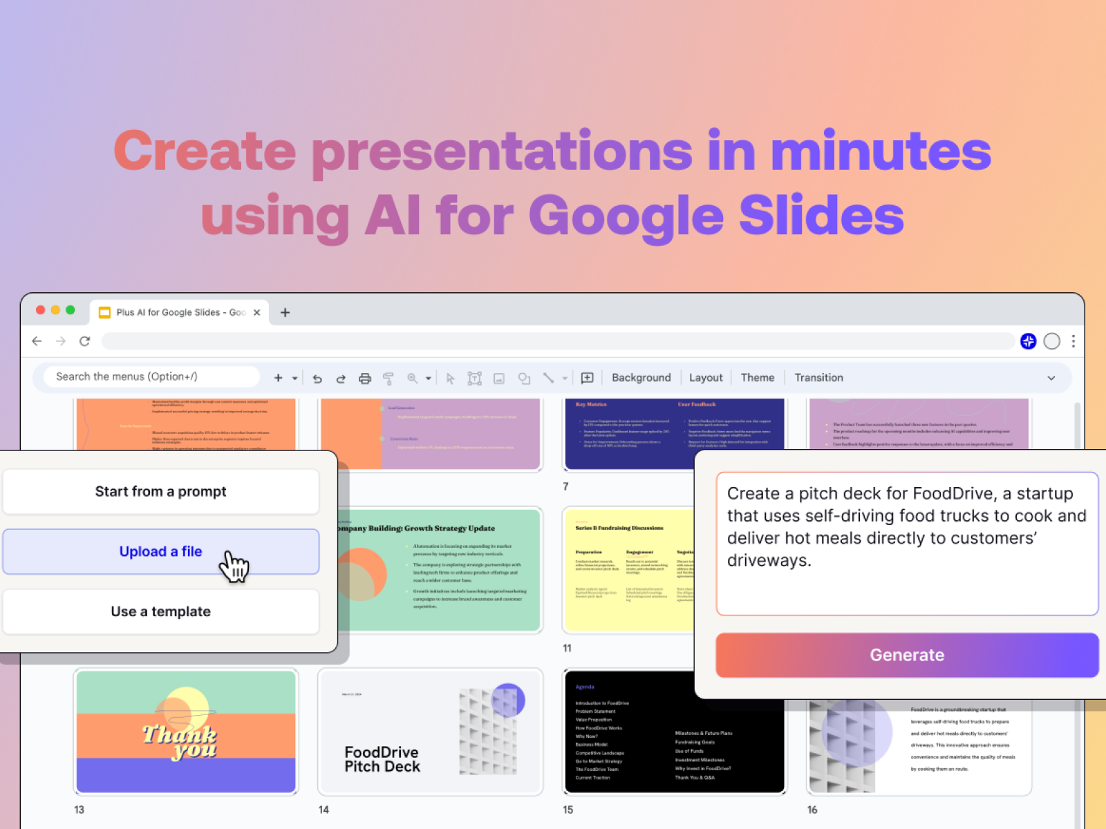AI for Google Slides 
