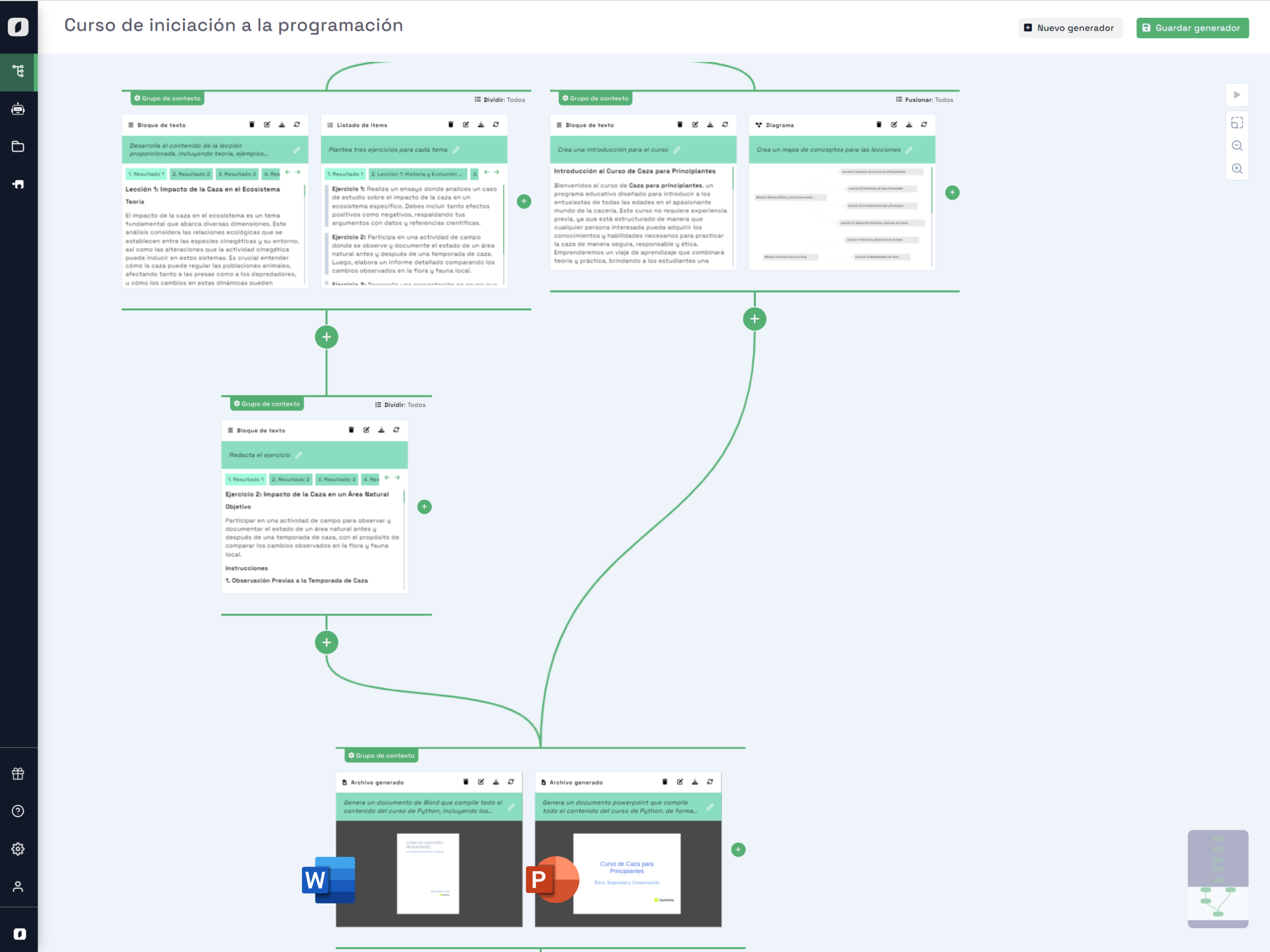 Syntetica.ai Workflow Example