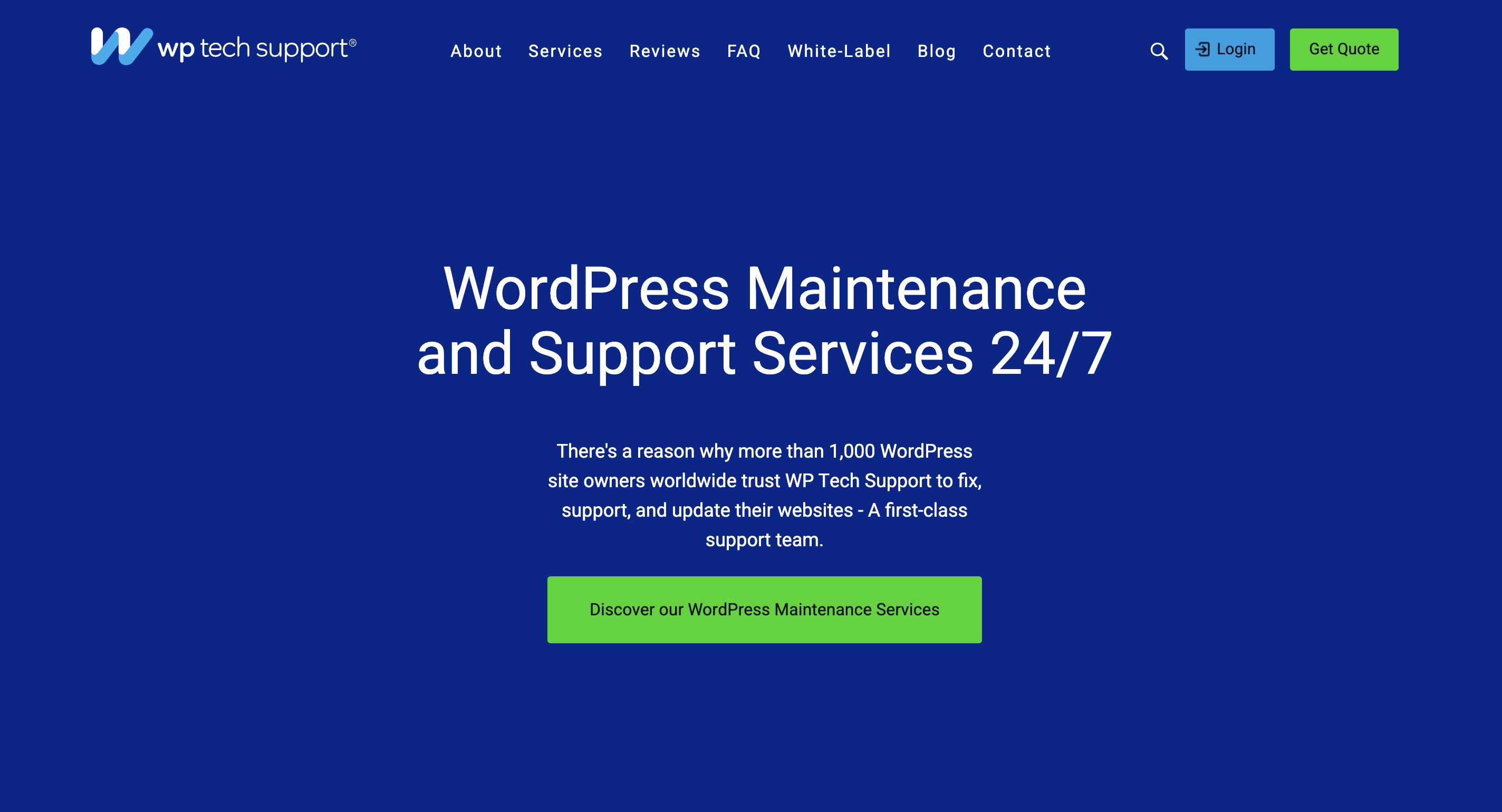 WP Tech Support WordPress Support Services