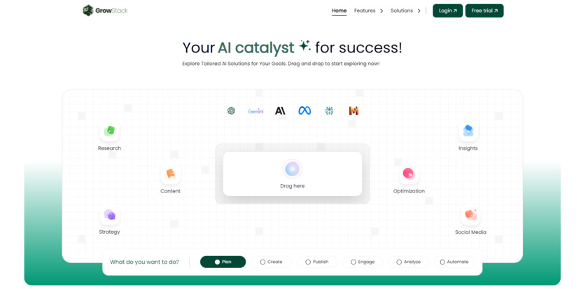 GrowStack.ai Landing Page
