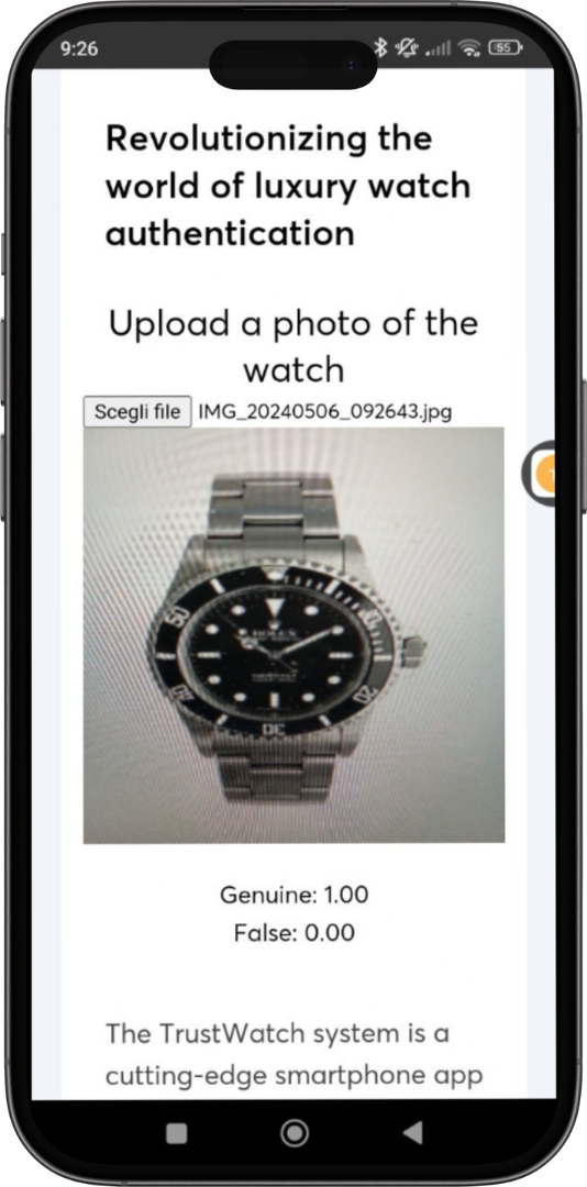 TrustWatch TrustWatch - Rolex Submariner