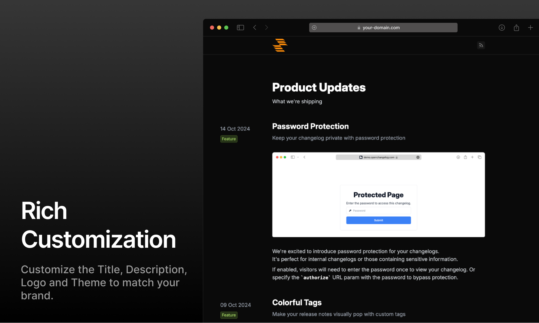 Openchangelog 