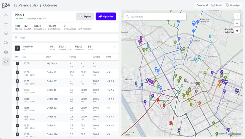 Routing24 Landing Page