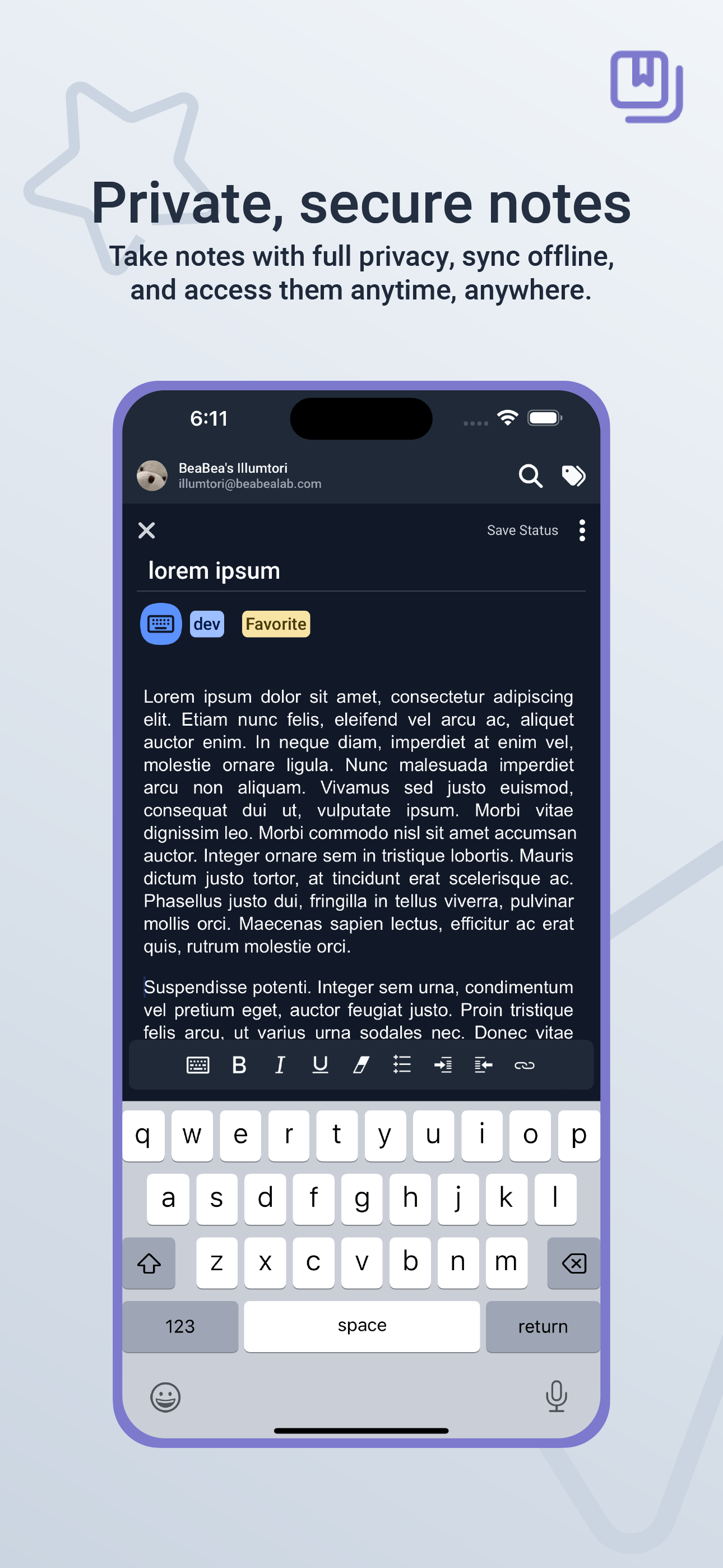 Illumtori Notes