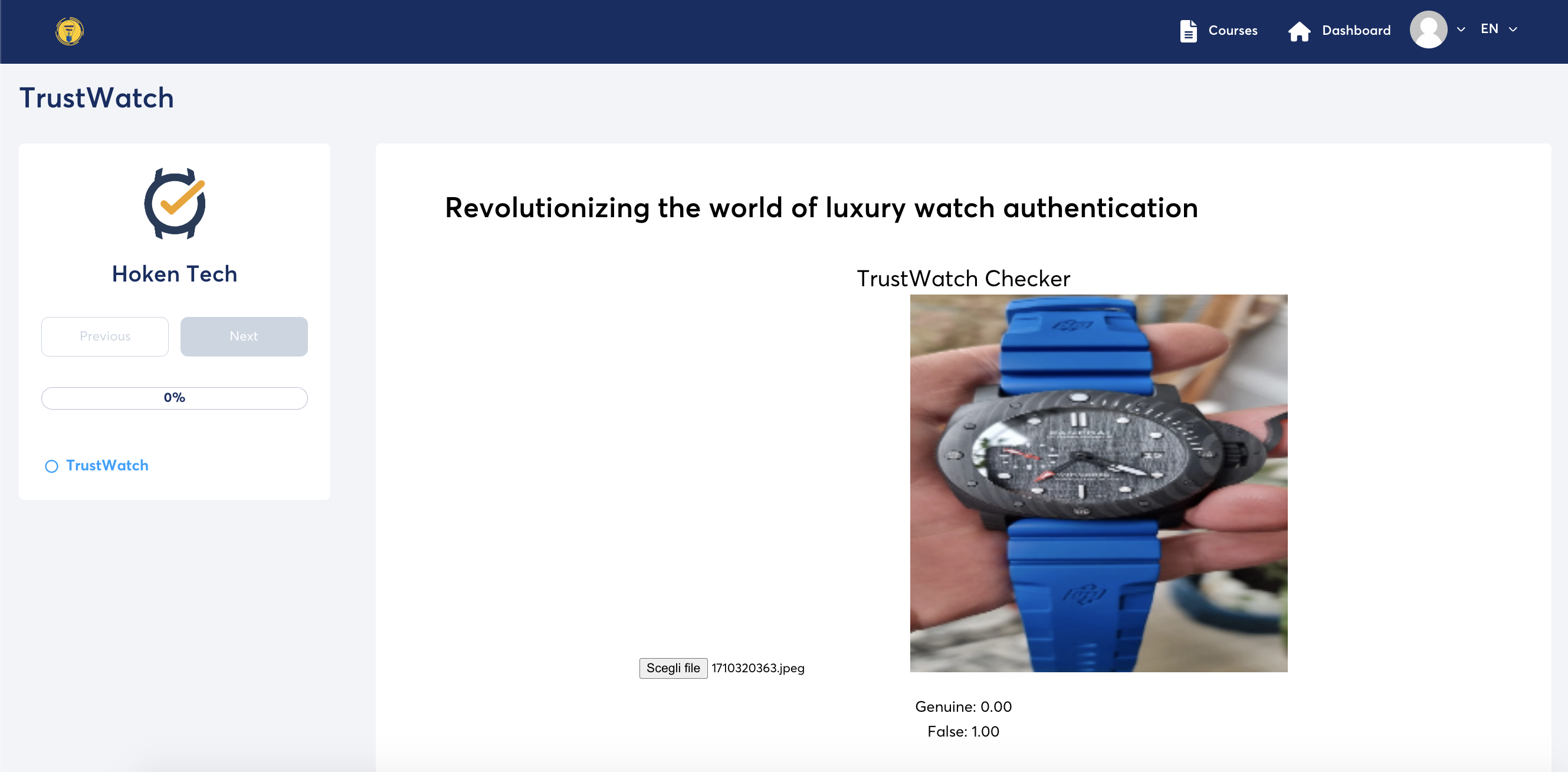 TrustWatch TrustWatch - Desktop panerai