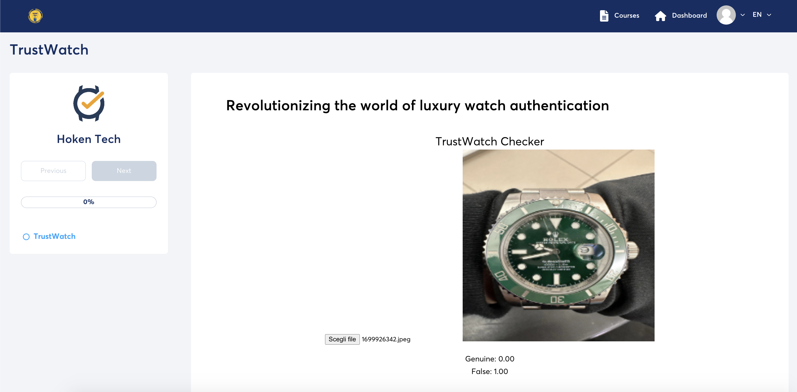 TrustWatch TrustWatch - Desktop rolex "hulk"