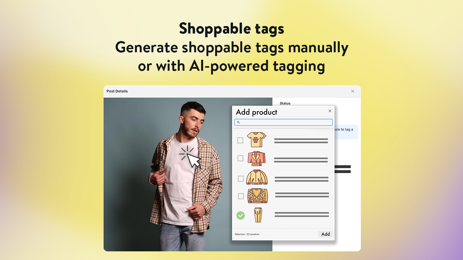Getclother User Generated Content shoppable tags