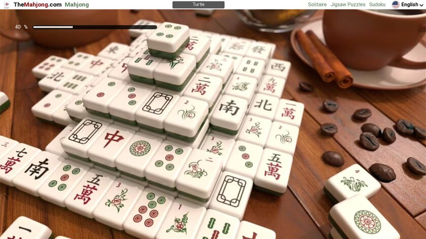 The Mahjong Landing Page