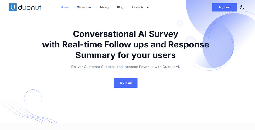 Duonut Landing Page