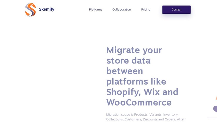 Skemify Landing Page