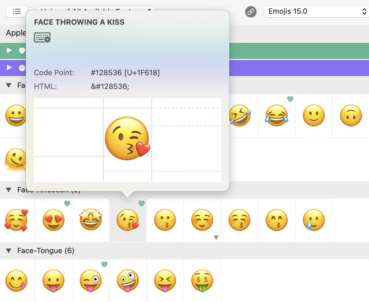 PopChar Emoji details