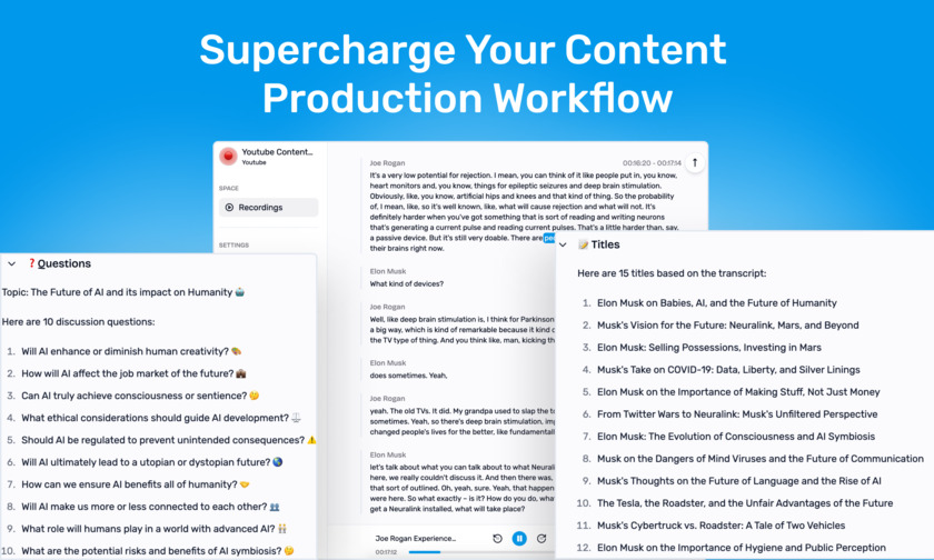 Reinspire.io Landing Page