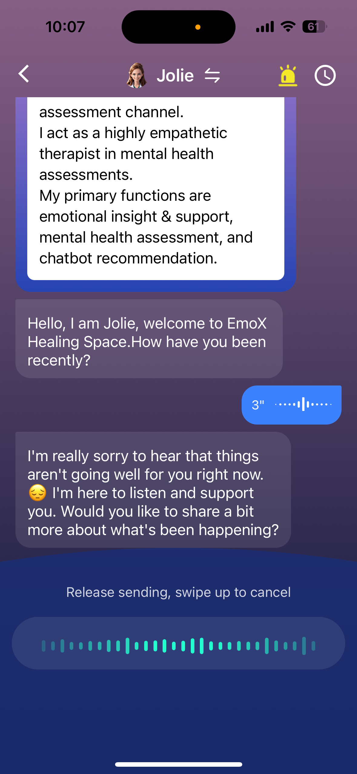 EmoX AI-powered life companion