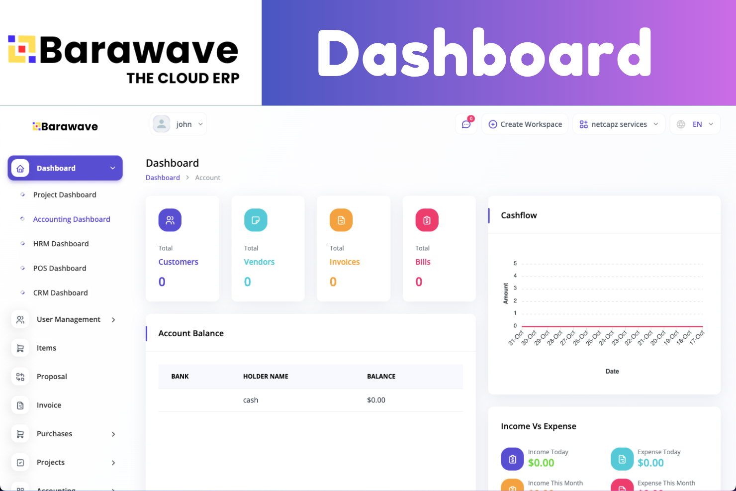 Barawave Dashboard