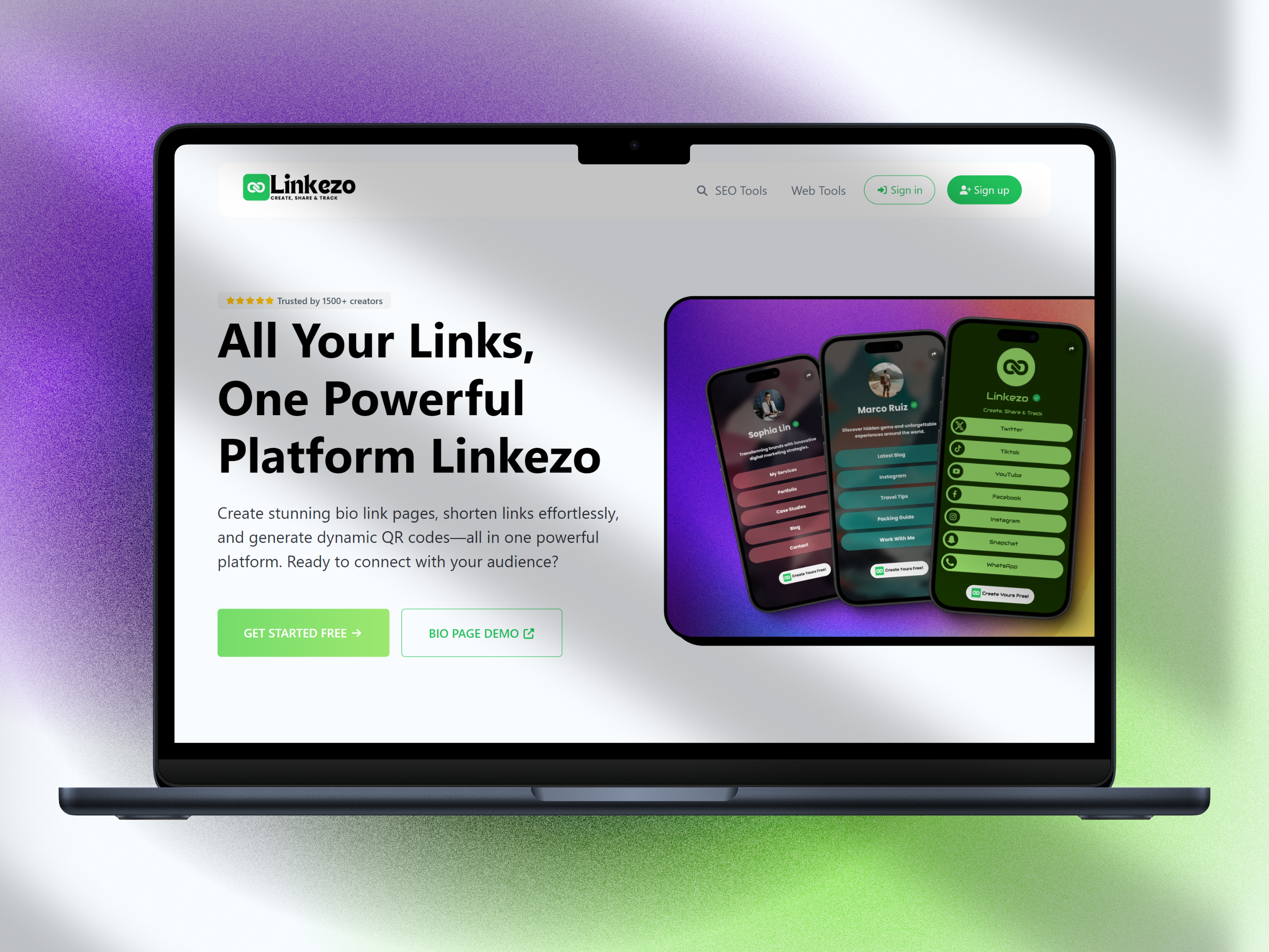 Linkezo Linkezo Home Page