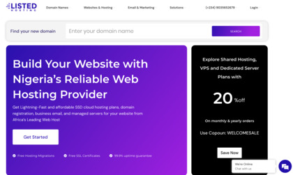 Listed Hosting image