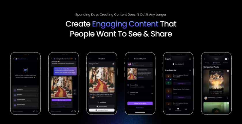 Bupple.io Landing Page
