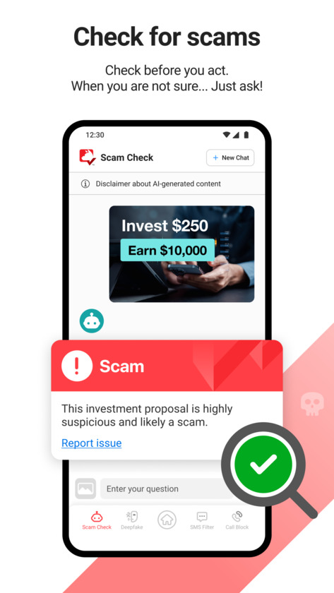 Trend Micro Check Landing Page