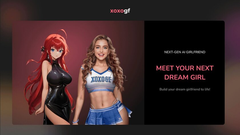 XOXOGF Landing Page
