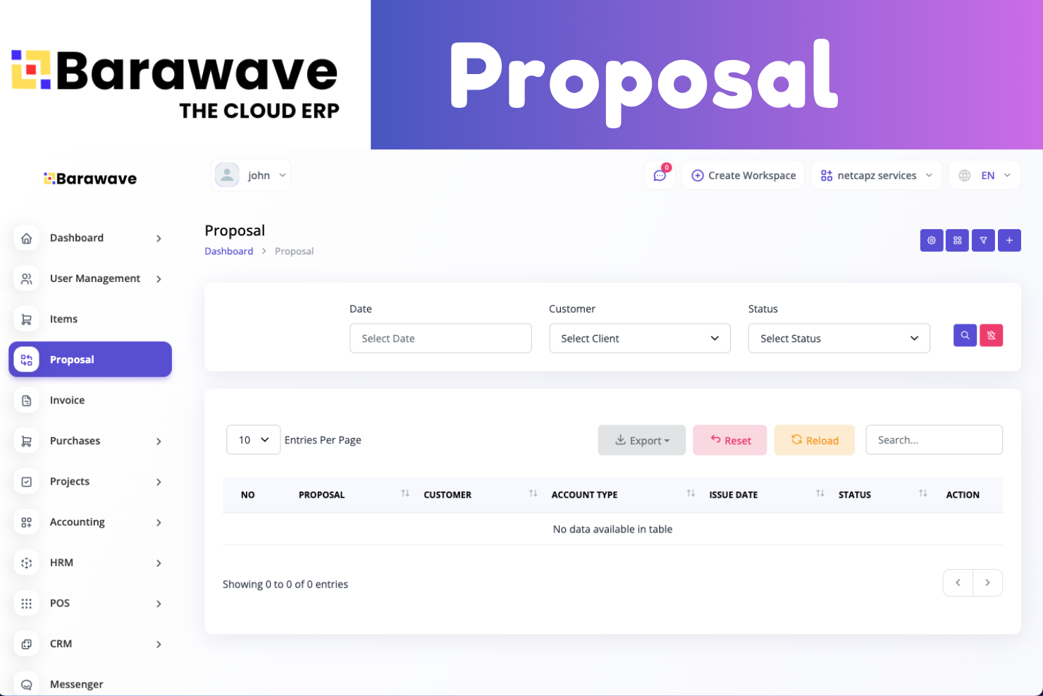Barawave Proposal