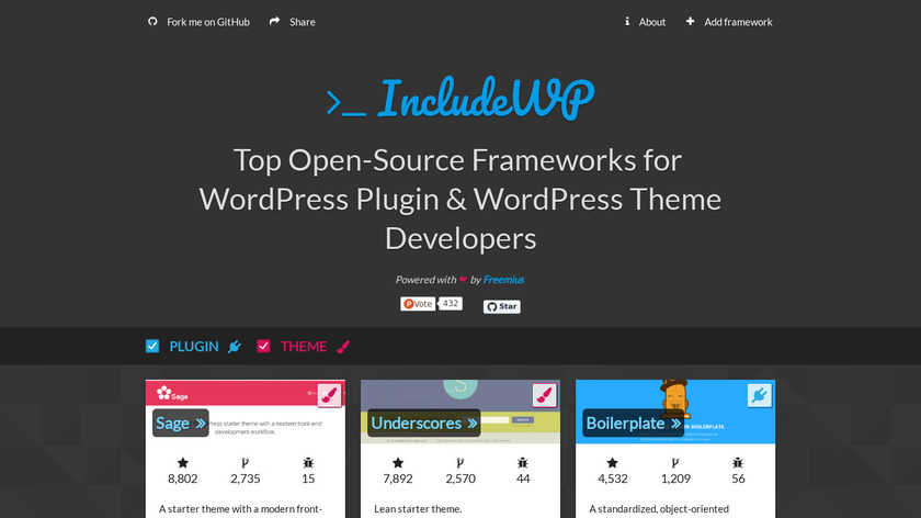 IncludeWP Landing Page