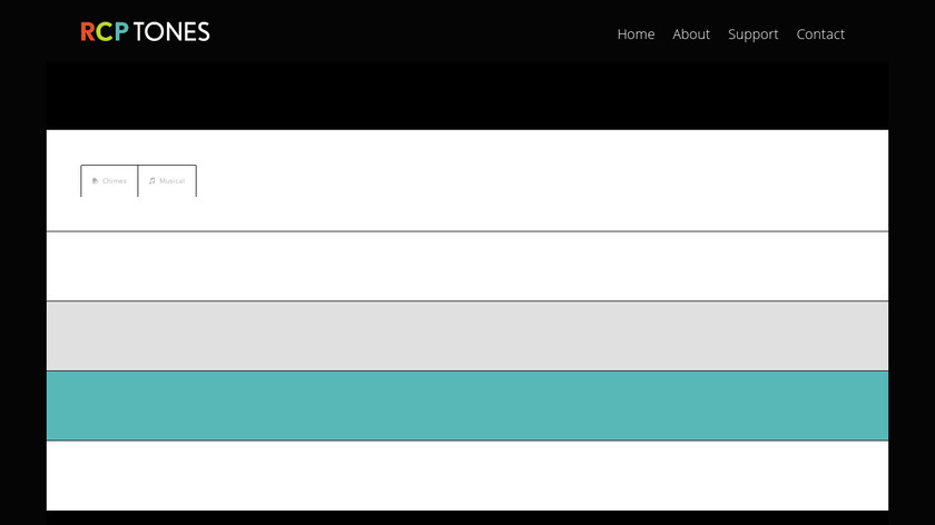 Dev Tones Landing Page
