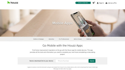 Houzz Mobile App image