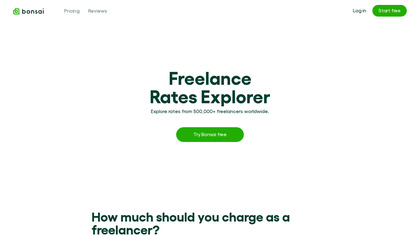 Freelance Rate Explorer image