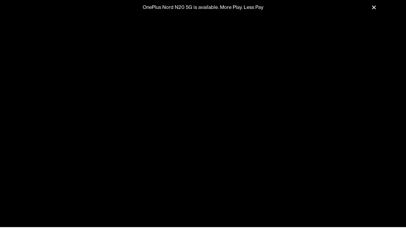 OnePlus 6T Landing page