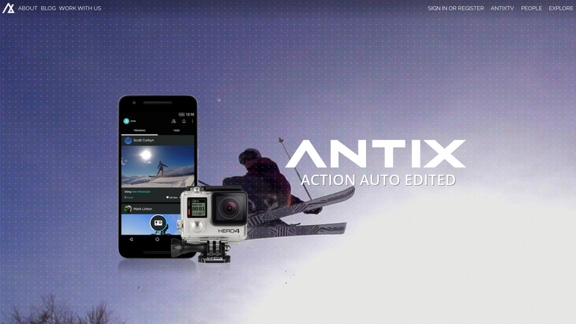Antix Landing Page