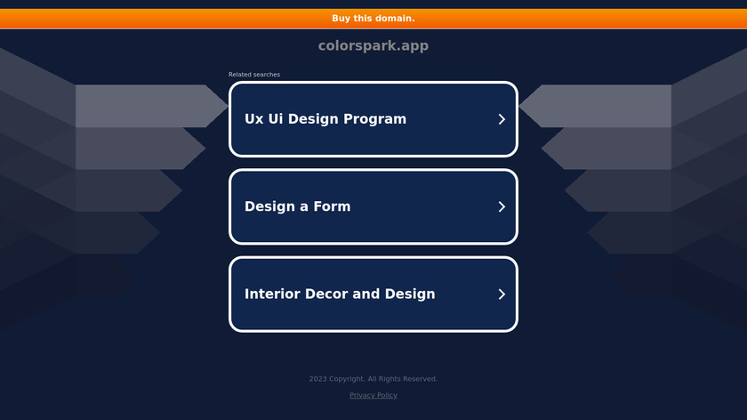 ColorSpark Landing Page