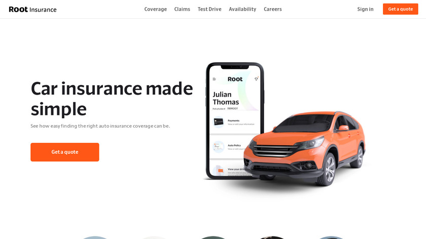 Root Insurance Landing Page