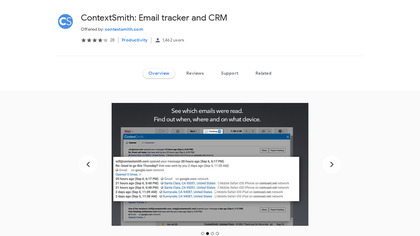 ContextSmith Free Email Tracker Extension image