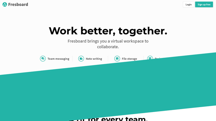 Fresboard Landing Page