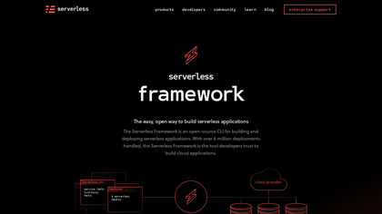 Serverless Framework screenshot