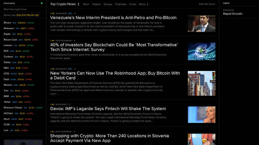 Coinmeme Landing Page
