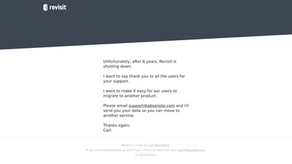 Revisit.io image