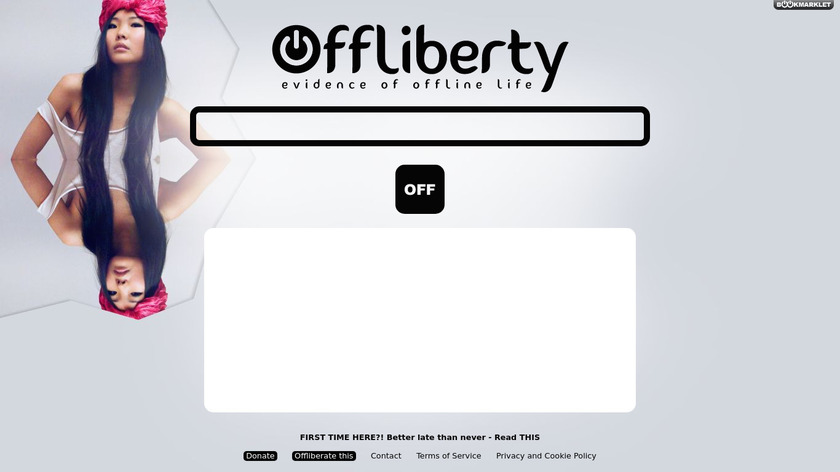 Offliberty Landing Page