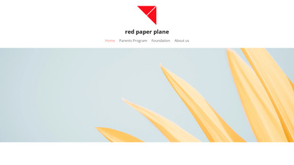 Red Paper Plane image