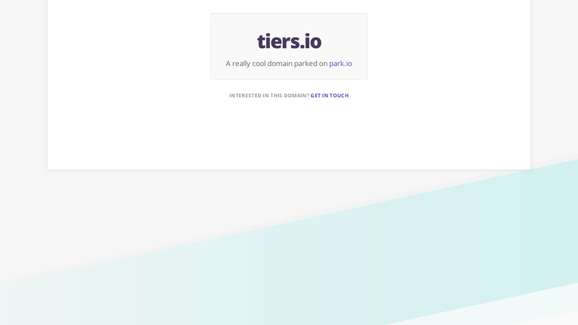 Tiers Landing Page