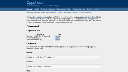 Cppcheck image