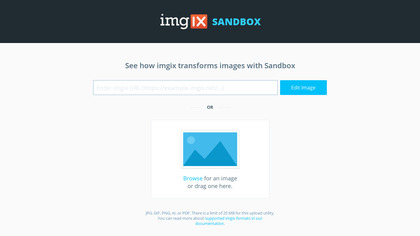 imgix Sandbox image