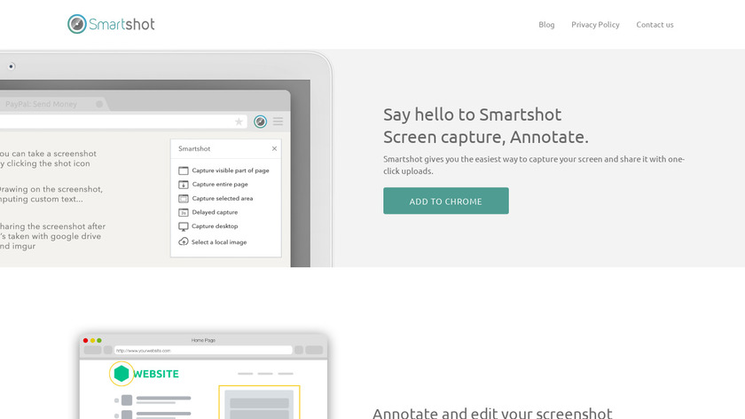 Smartshot Landing Page