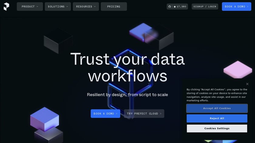 Prefect.io Landing Page
