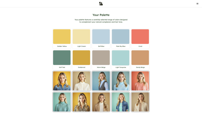 Wear Palette Landing Page